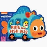 BABY SHARK RIDES THE FISH BUS BB