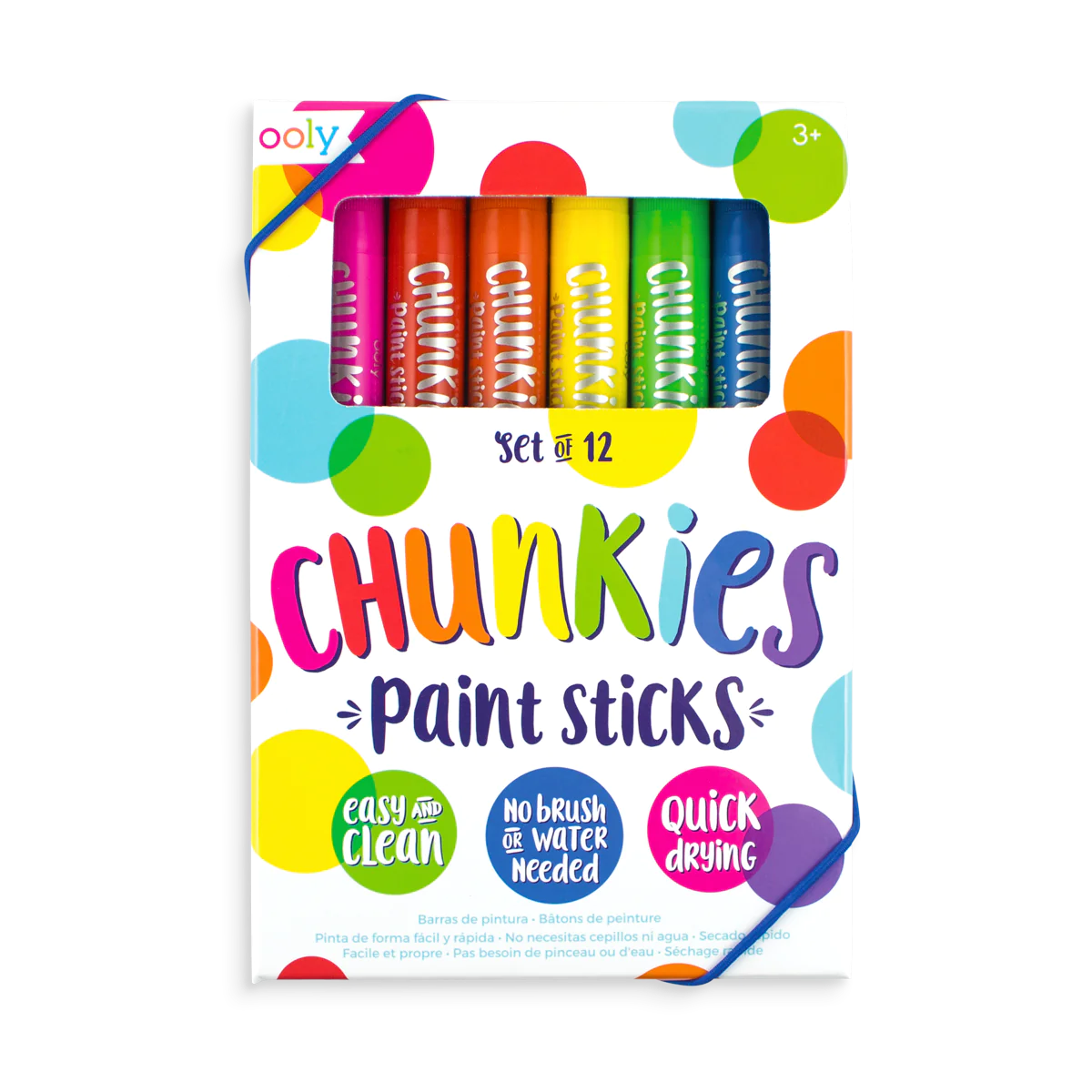 CHUNKIES PAINT STICKS SET OF 12