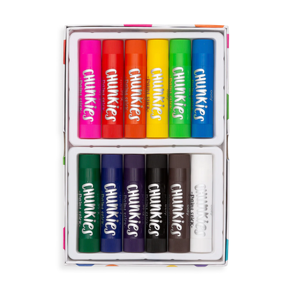 CHUNKIES PAINT STICKS SET OF 12