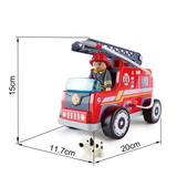 FIRE RESCUE TEAM - 3 PCS PLAYSET