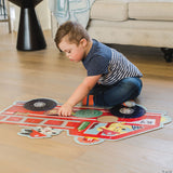 FIRE TRUCK PUPS FLOOR PUZZLE