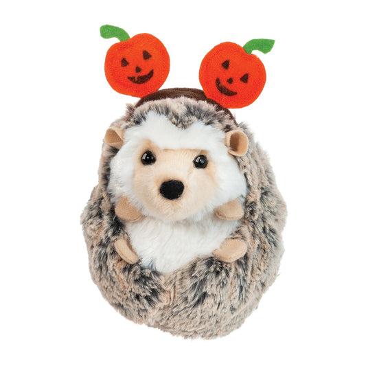 SPUNKY HEDGEHOG W/ PUMPKIN HB PLUSH