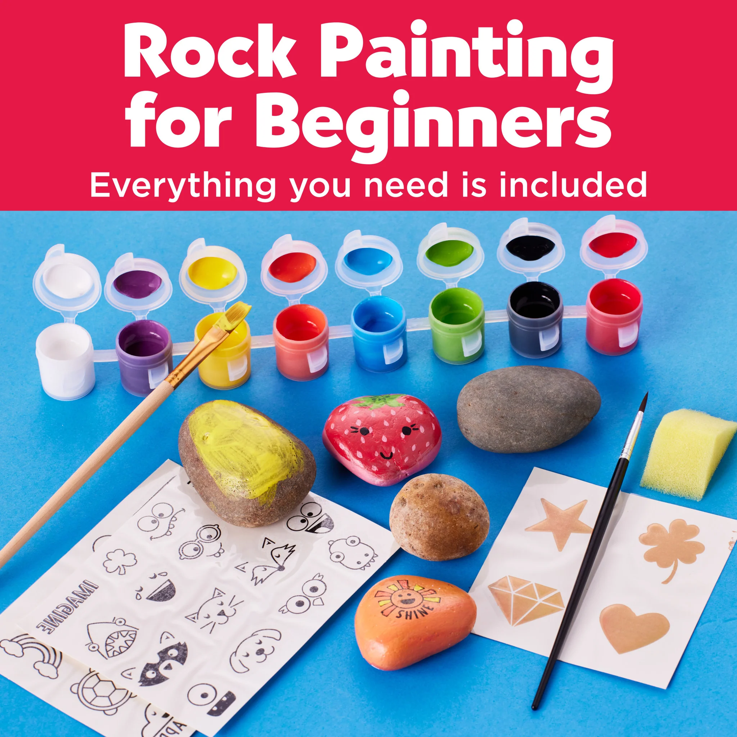 HIDE & SEEK DOT-A-ROCK PAINTING KIT