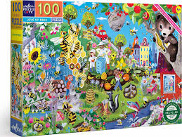 LOVE OF BEES 100 PC PUZZLE