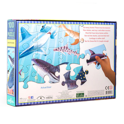 LOVE OF SHARKS 100 PC PUZZLE