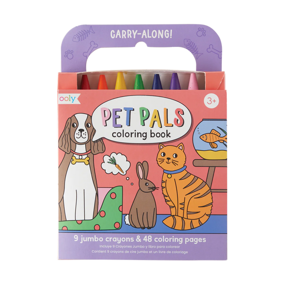 PET PALS  COLOR CRAYON SET