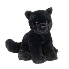 SALEM BLACK SITTING CAT PLUSH