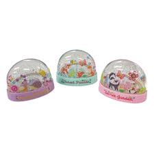 GILTTER RAINBOW SNOWDOMES