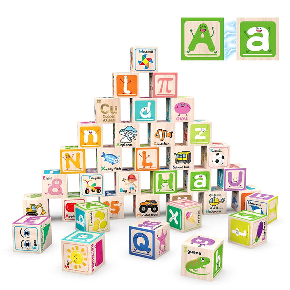 PICASSO CUBES  36 PC LEARNING MAGNNETIC CUBE BLOCKS