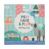 PET PLAY SCENE WITH STICKERS